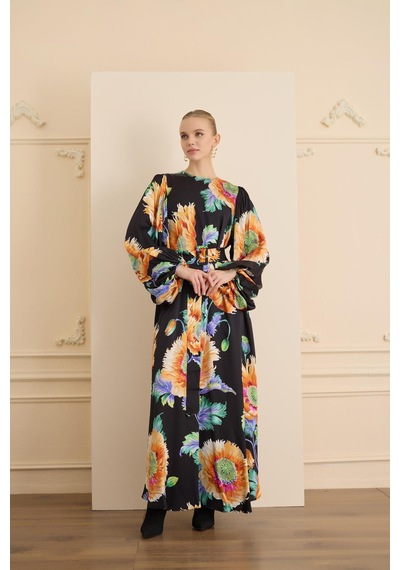 Senna Azalea Dress Nar Çiçeği Nar Çiçeği