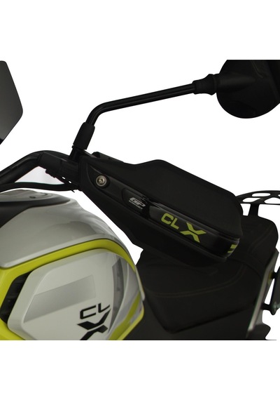 GP Kompozit CF Moto 250 CL-X 2022-2024 Uyumlu Plastik Elcik Koruma Siyah
