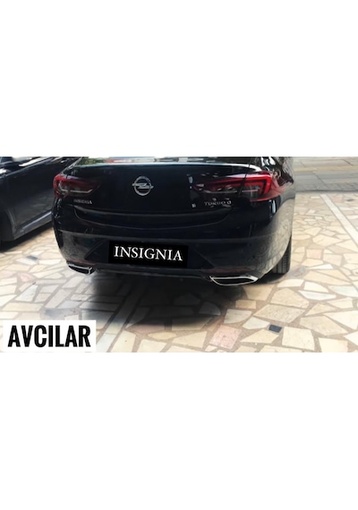 Opel İnsignia Difüzör Gsi P.black Oem Difizör 17-18-19-20 Uyumlu