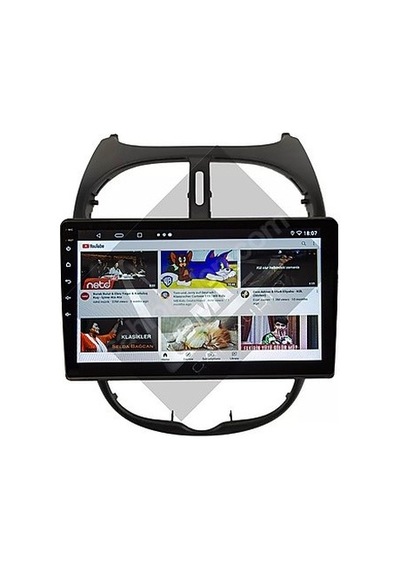 PEUGEOT 206 02/10 9"INCMULTIMEDIA
