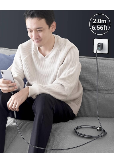 Usb-c To Usb-c 2 Metre Kablo 5a -100w Güç Pps 2.0 - Super Hızlı Şarj - Apple Uyumlu Type-c Şarj Data Kablosu - C4-03