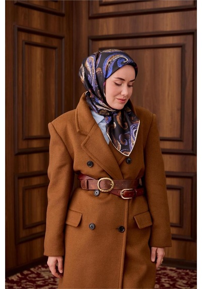 Silk Home Twill İpek Eşarp 11490-01 Siyah