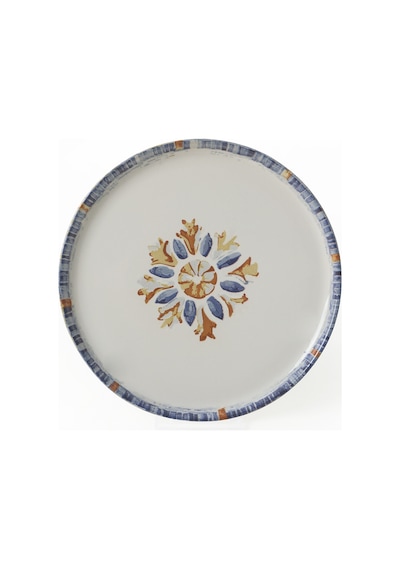 Keramika Sapphire Nordıc Pasta Tabağı 22 Cm 6 Adet 22746 Çok Renkli