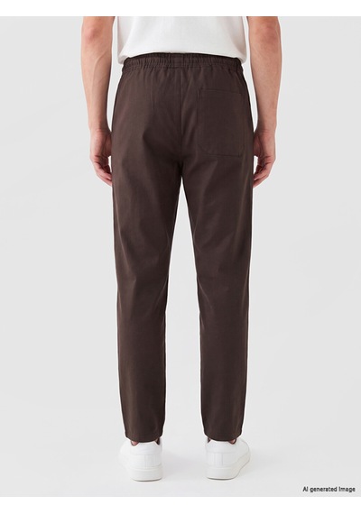 LC Waikiki Lc Waıkıkı Bej Relax Fit Gabardin Erkek Pantolon