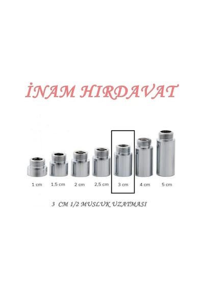 3 Cm Musluk Uzatması - 1/2