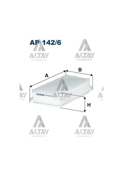 Fıltron Hava Filtresi Corolla 02-06 / Avensis 03-09 2.0 D4d Dizel 17801-27020