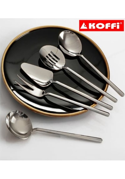 Koffi Kf-2439 5 Parça Premium Servis Seti Inox