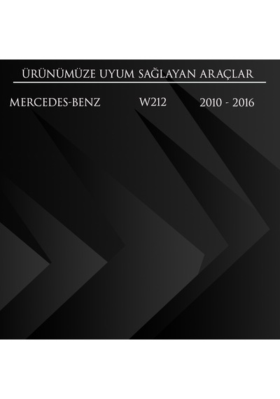 Mercedes W212 İçin Sunroof Perde Tamir Takımı 2'li