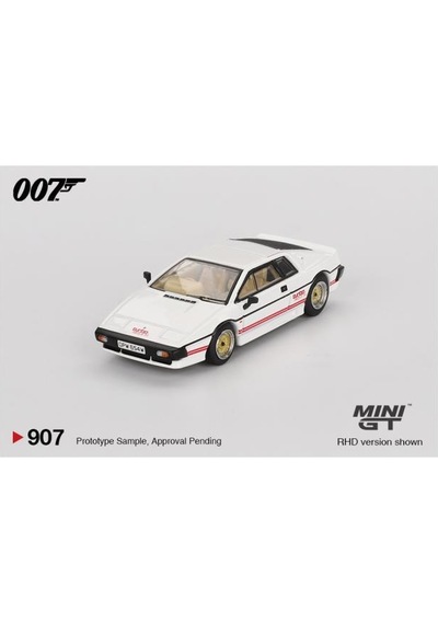 Mini Gt 907 Bl Lotus Esprit Turbo White "sadece Gözleriniz İçin" 1/64 Model Araba
