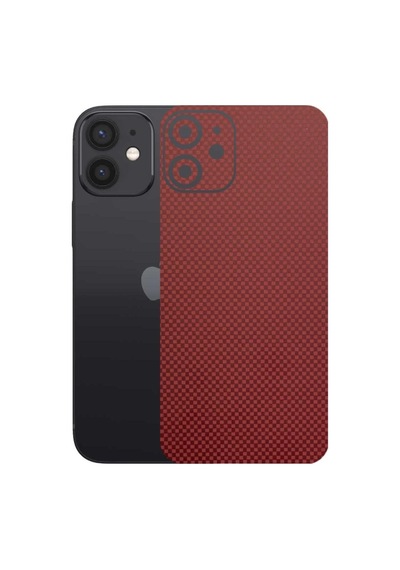 Kapps Iphone 12 Mini İle Uyumlu Fiber Serisi Premium Arka Kapak Kaplama Kenarlar Yoktur 05965178