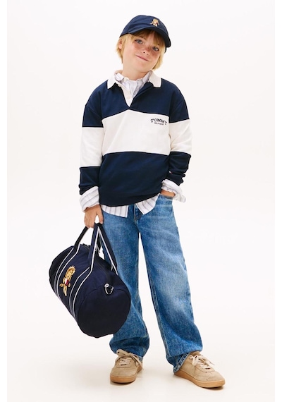 Tommy Hilfiger Erkek Çocuk Kot Pantolon Kb0kb10343 Mavi