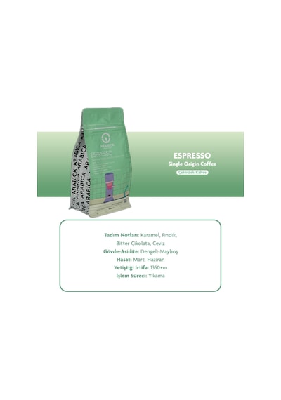 Espresso Kahve 1kg - Çekirdek Kahve Taze Kavrulmuş Çekirdek