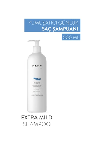 Babe Extra Mild Shampoo 500ml - Nemlendirici Ekstra Hafif Şampuan