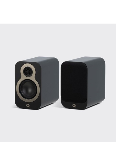 Q Acoustics Q 3010c Satin Black Raf Tipi Hoparlör Çift ı