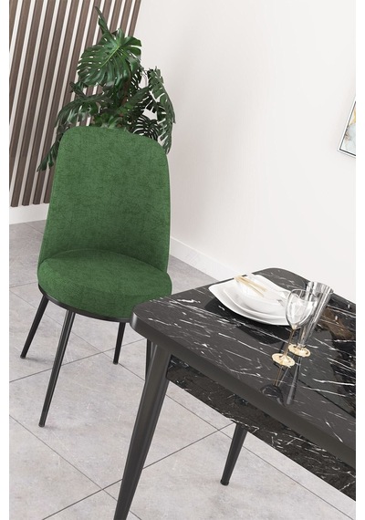 Canisa Concept Nil Serisi 70x110 Sabit Mutfak Masası Takımı Siyah Mermer Desen Masa 2 Haki Yeşil Sandalye Masa Siyah Sandalyeler Haki Yeşili Canisa Concept Nil Serisi 70x110 Sabit Mutfak Masası Takımı Siyah Mermer Desen Masa 2 Haki Yeşil Sandalye Masa Siyah Sandalyeler Haki Yeşili