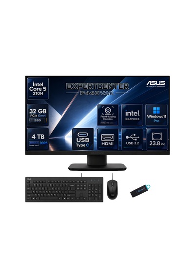 Asus ExpertCenter P440VAK-INBPCA040RNP12 Core 5 210H 32 GB 4 TB SSD 23.8" W11P AIO Masaüstü Bilgisayar