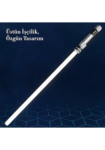 Reobrix 99013 Işın Kılıcı Beyaz Yaratıcı Yapı Blok Seti Building Blocks Lightsaber - 606 Parça