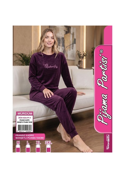 Genel Markalar Pijama Mor Mor