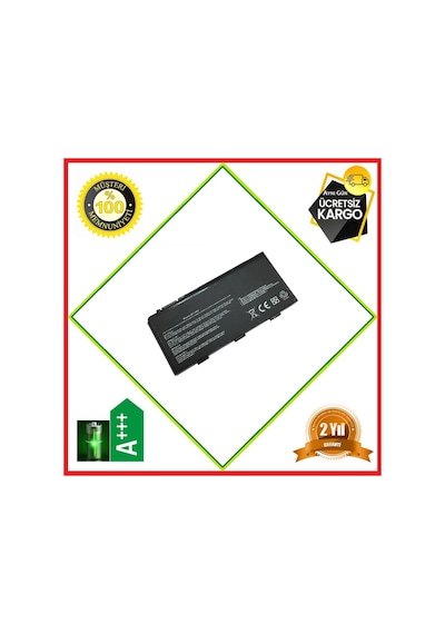 MSI Uyumlu Gt683 Serisi Laptop Batarya Notebook Pil