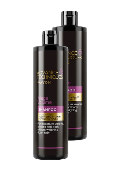 Avon Advance Techniques Mega Volume Hacim Veren Şampuan 2 x 400 ML