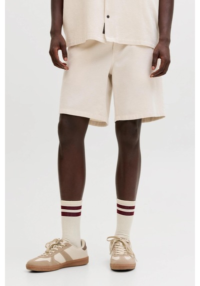 Jack & Jones Jpstjaıden Waffle Dokulu Erkek Şort Bej