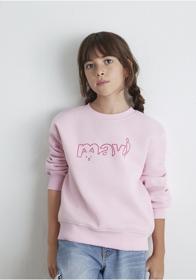 Mavi - Pembe Sweatshirt 7s10162-70973 Pembe