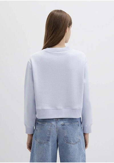 Mavi Bisiklet Yaka Mavi Kadın Sweatshirt M1s10387-89201 Mavi