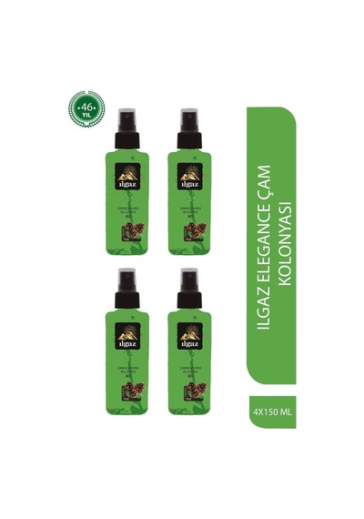 Ilgaz 80 Derece Çam Kolonyası Sprey 4 x 150 ML