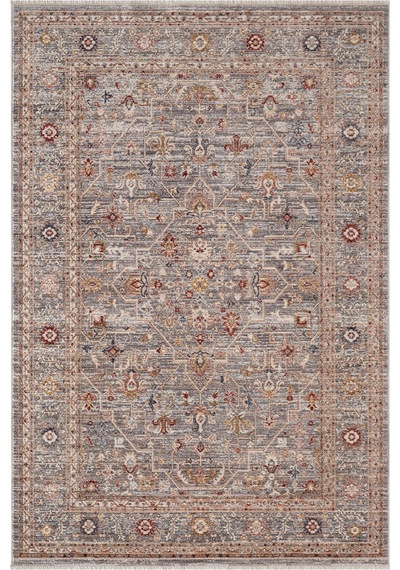 Focus Fo002g Gri Vintage Modern Salon Koridor Yatak Ve Oturma Odası Halısı-1763