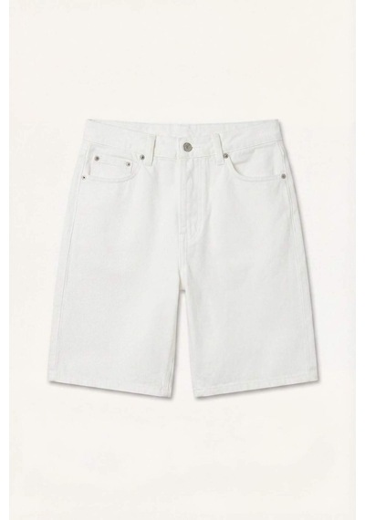Defacto Yumuşak Dokulu Baggy Fit Bermuda G4208ax26smwt34 Beyaz-wt34