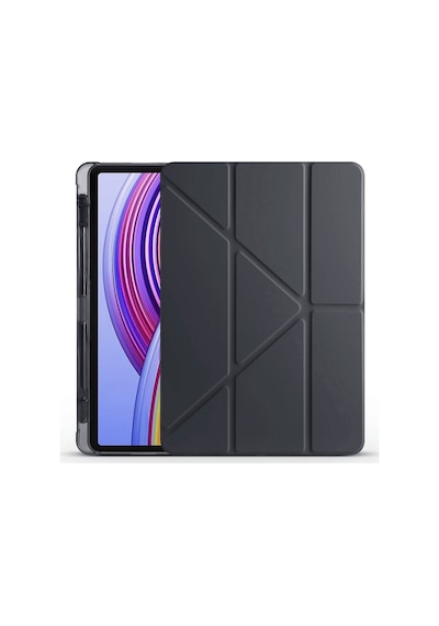 Poco Pad Xiaomi Uyumlu Kılıf Kalem Bölmeli Akıllı Uyku Modlu Standlı Kılıf Kapaklı Kılıf