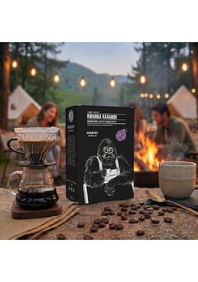 Noir Pit Coffee Co. Rwanda Karambi Çekirdek Kahve 250 G Diğer