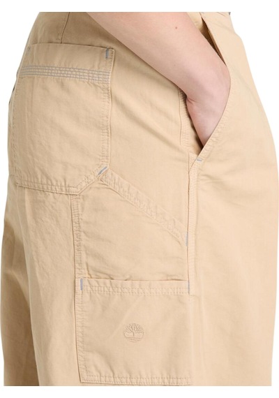 B0a42nfy941-r Timberland Utility Cotton Linen Pants Kadın Pantolon Krem B0a42nfy941-r