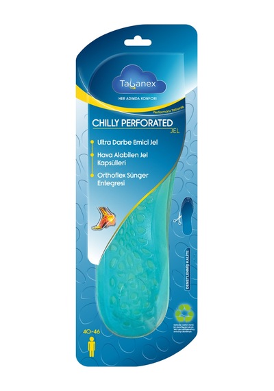 Tabanex Chılly Perforated Ayakkabı Tabanı Erkek 5 Adet