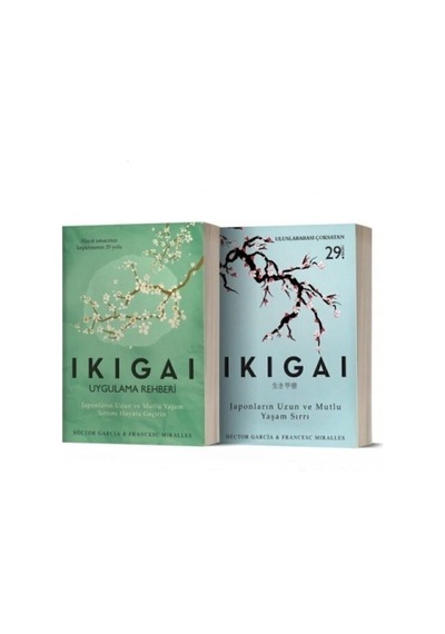 Ikigai Mutlu Yaşamın Sırrı 2 Kitap Set