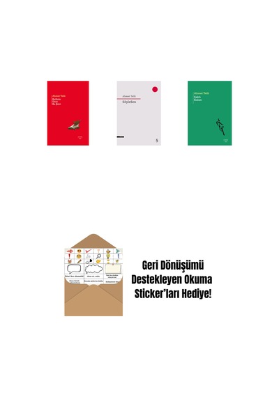 Kalbim Unut Bu Şiiri Ciltli + Söylesen + Saklı Kalan + Okuma Sticker'ları