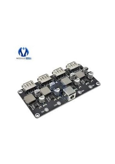 6V-30V 24W 4Usb Gerilim Azaltıcı Hızlı Şarj Kartı