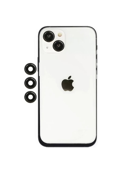 Apple İphone 14 Shine Kamera Lens - Siyah