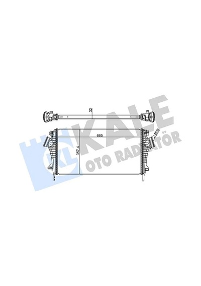 Intercooler Insıgnıa Malıbu 665 361,7 32