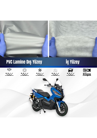 Kanuni Seha 150 Su Geçirmez Motosiklet Brandası Motor Branda