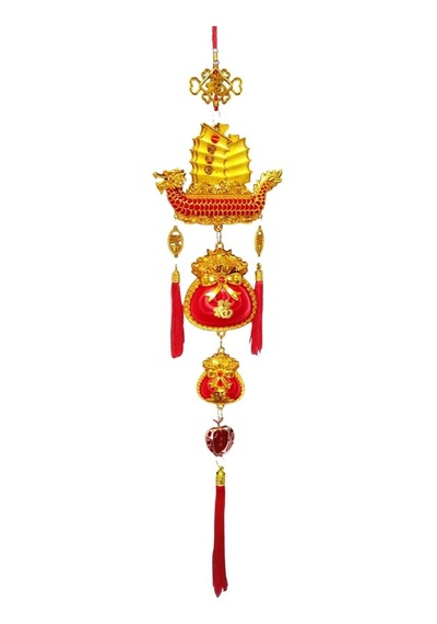 Feng Shui Dragon Şans Ve Bereket Askılık 90 Cm