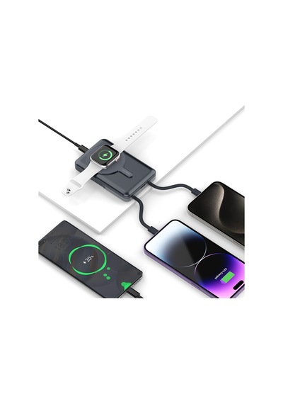 Recci RPB-W27 Galaxy Uyumlu Serisi 20 W 10.000 mAh Dijital Powerbank