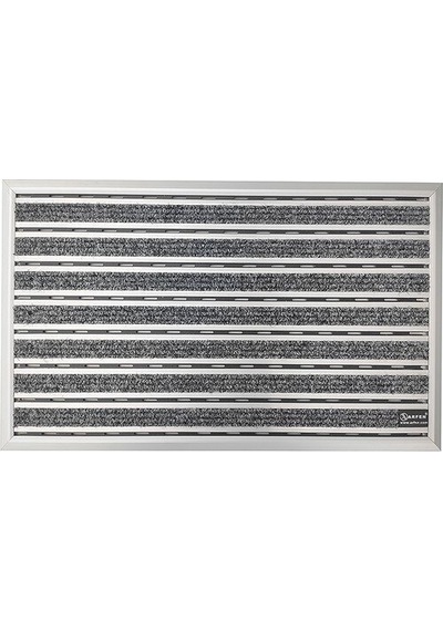 Arfen Halı Üst Yüzeyli Alüminyum Ince Seri Paspas 40X70Cm