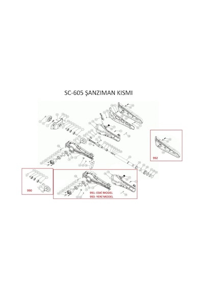 Cifarelli Sc 605 Şanzıman Gövdesi No:35