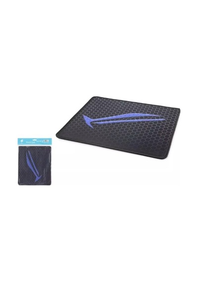 Onezero Zr1010 Mouse Pad 250x290mm Mavi Şimşek Desenli Oyuncu Mousepad