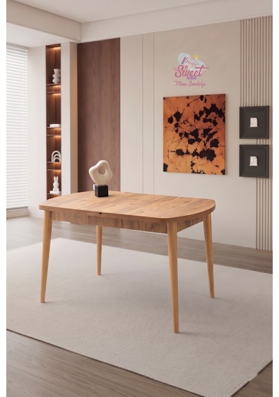 Kelebek Gizli Kaşıklıklı Açılır Mdf Masa Mutfak,salon,yemek Odası Masası 80x140 Cm Dişbudak - Siyah Kelebek Gizli Kaşıklıklı Açılır Mdf Masa Mutfak,salon,yemek Odası Masası 80x140 Cm Dişbudak - Siyah