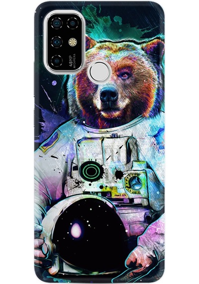 Casper Via F20 Kılıf Desenli Astronot Panda 1755