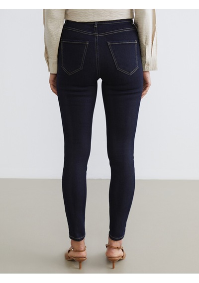 Lcw Comfort İndigo Süper Skinny Fit Kadın Jean Pantolon