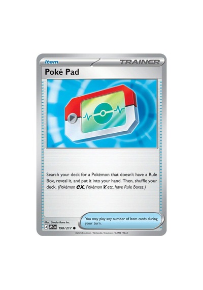 Poke Pad 198 Pokemon Ascended Heroes Orijinal Kartı
