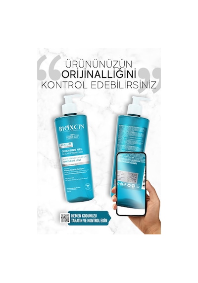 Bioxcin Acnium Sebum  Yüz Yıkama Jeli 500 ml
